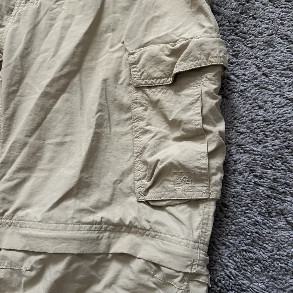 REI‎ Co-Op Men's Convertible Hiking Pants XL-30L Outdoor Trail Zip Off
